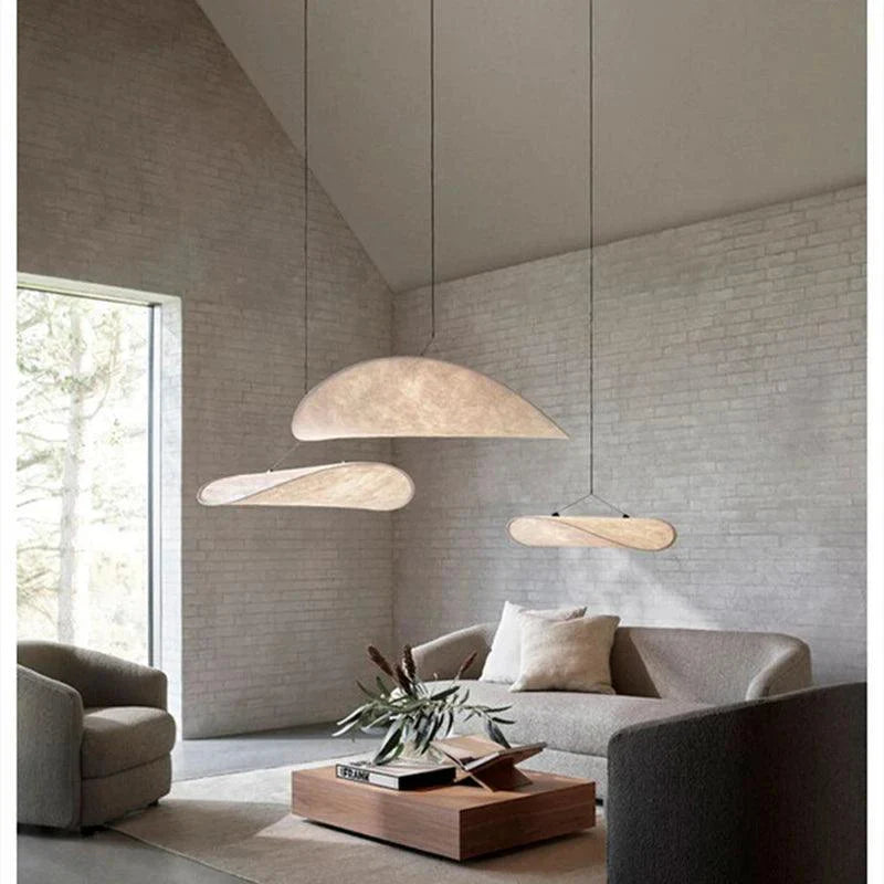 ÉléganceLoom - Lampe suspendue en soie - Design moderne - Chic et sophistiqué