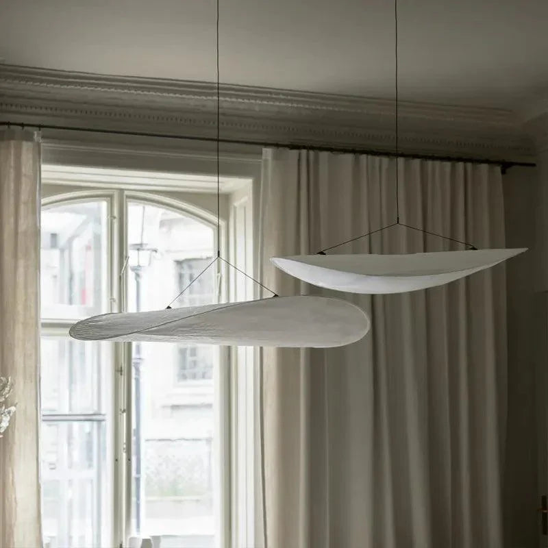 ÉléganceLoom - Lampe suspendue en soie - Design moderne - Chic et sophistiqué