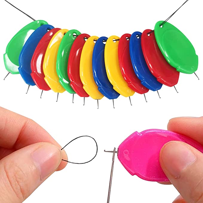 Needle Pro - Enfilez vos aiguilles en un rien de temps - 10 pièces pratiques - accessoires connectés - accessoires gaming - accessoires high - tech - Needle Threaders