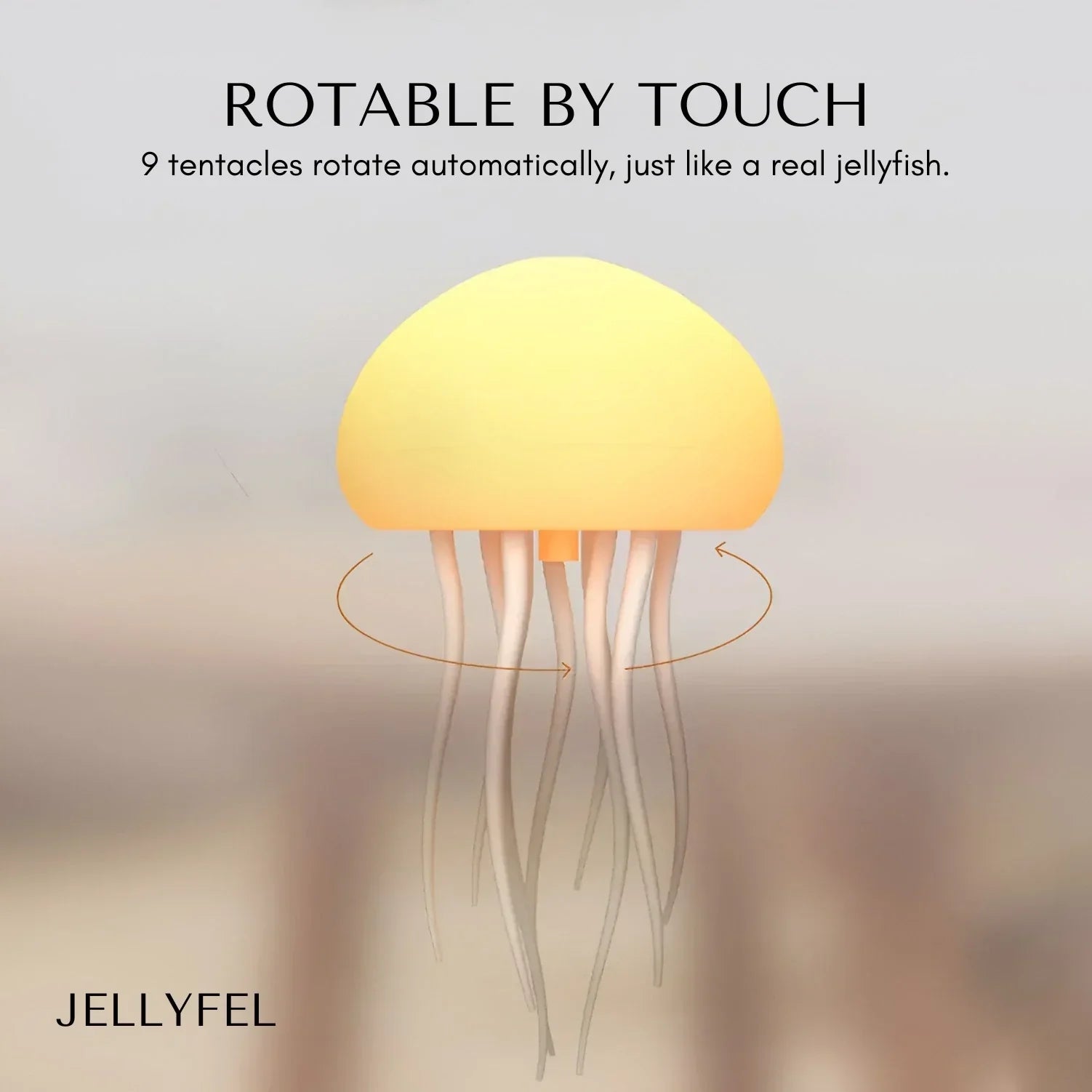 JellyBeat - Lampe LED dansante - Couleurs vibrantes - Ambiance relaxante