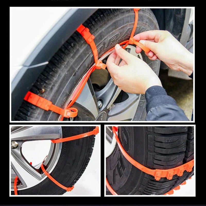 TyreGrip - Amélioration des roues - Adhérence ultime - Neige garantie - Madeluxe